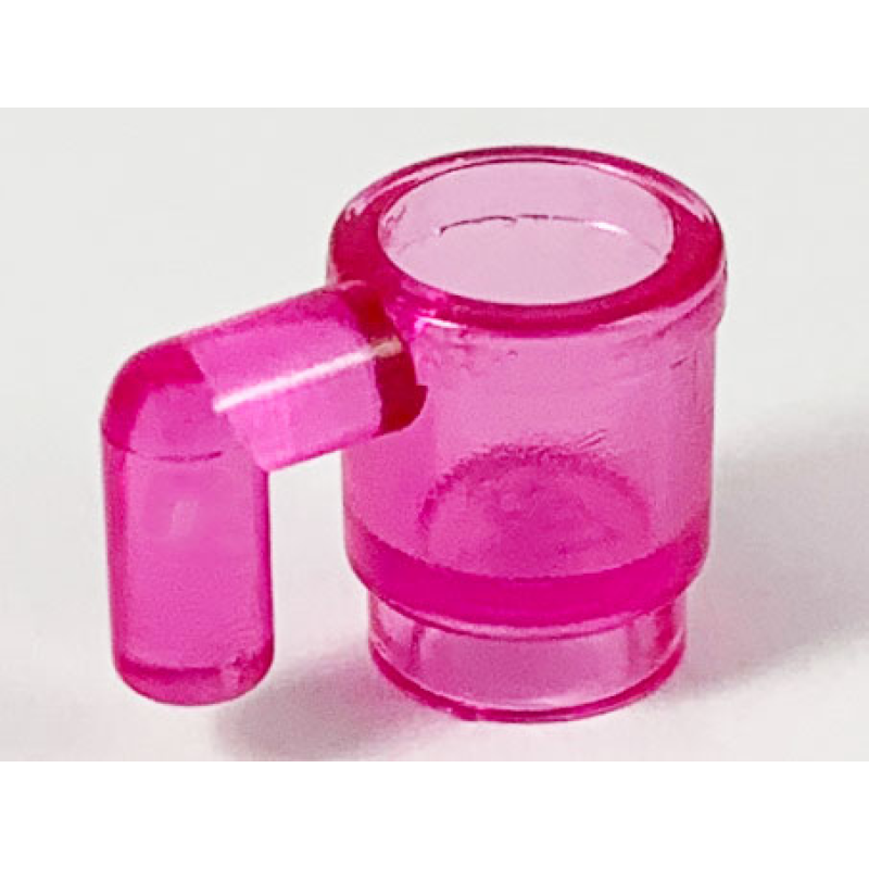 Kop / Mok / Beker Trans Dark Pink